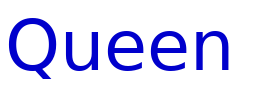 Queen & Country Expanded Italic fuente
