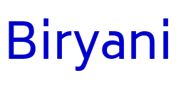 Biryani fuente