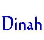 Dinah fuente