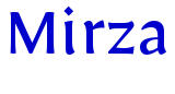 Mirza fuente